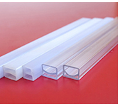 Профиль для поликарбоната Квадро №1 №2 Прозрачный купить в Бресте  