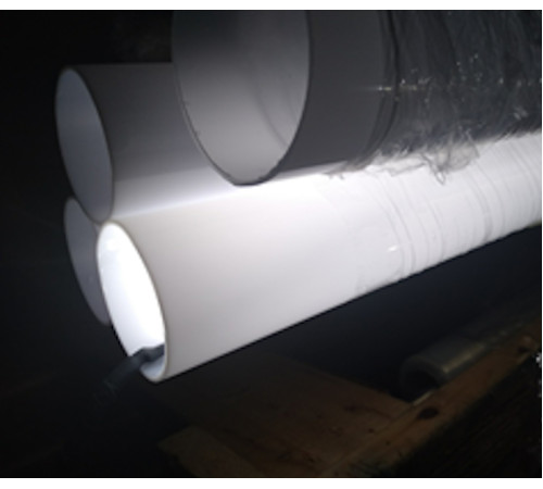 Труба из поликарбоната 63 мм Прозрачный купить в Бресте  