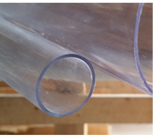 Труба из поликарбоната 30 мм Прозрачный белый купить в Бресте  