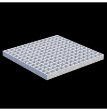 Настил решётчатый композитный  с антискользящим покрытием 38x38x38